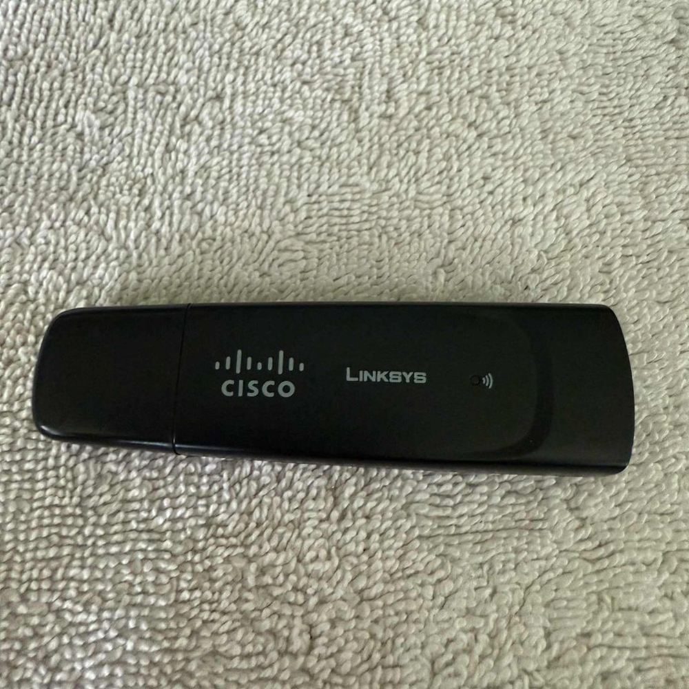 Linksys Compact Wireless-G USB Network Adapter Model No. WUSB54GC ver. 3 - Black